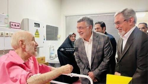 عیادت دکتر ظفرقندی از سید محمد خاتمی