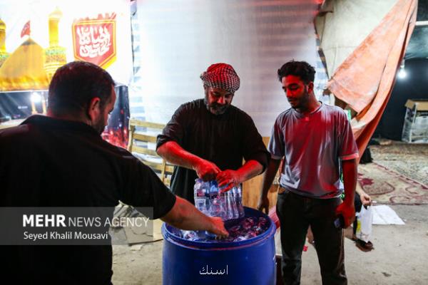 ضرورت مصرف آب بسته بندی در پیاده روی اربعین