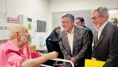 عیادت دکتر ظفرقندی از سید محمد خاتمی
